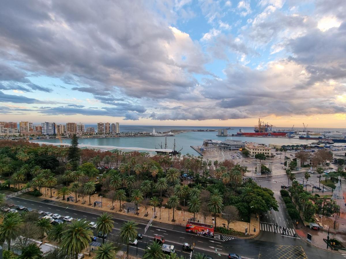 Del Parque Flats Constancia Duplex Apartment Malaga Bagian luar foto